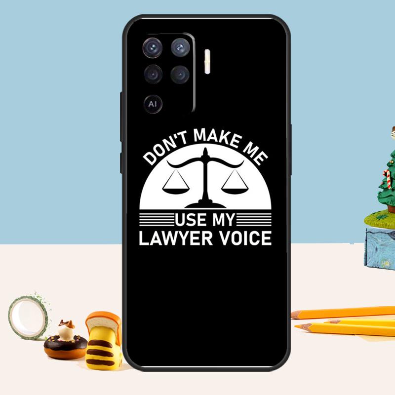 Law Student Lawyer Judge Case For Oppo A80 A60 A40 A15 A16 A17 A57 A94 A74 A54 A76 A96 A18 A38 A58 A78 A98 A5 A6 Pro