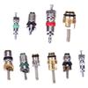 102x R134A Car A/C Core Valves Portable Automotive Air Conditioning Assortment Kit for Valve Cores Remover Tool for Most