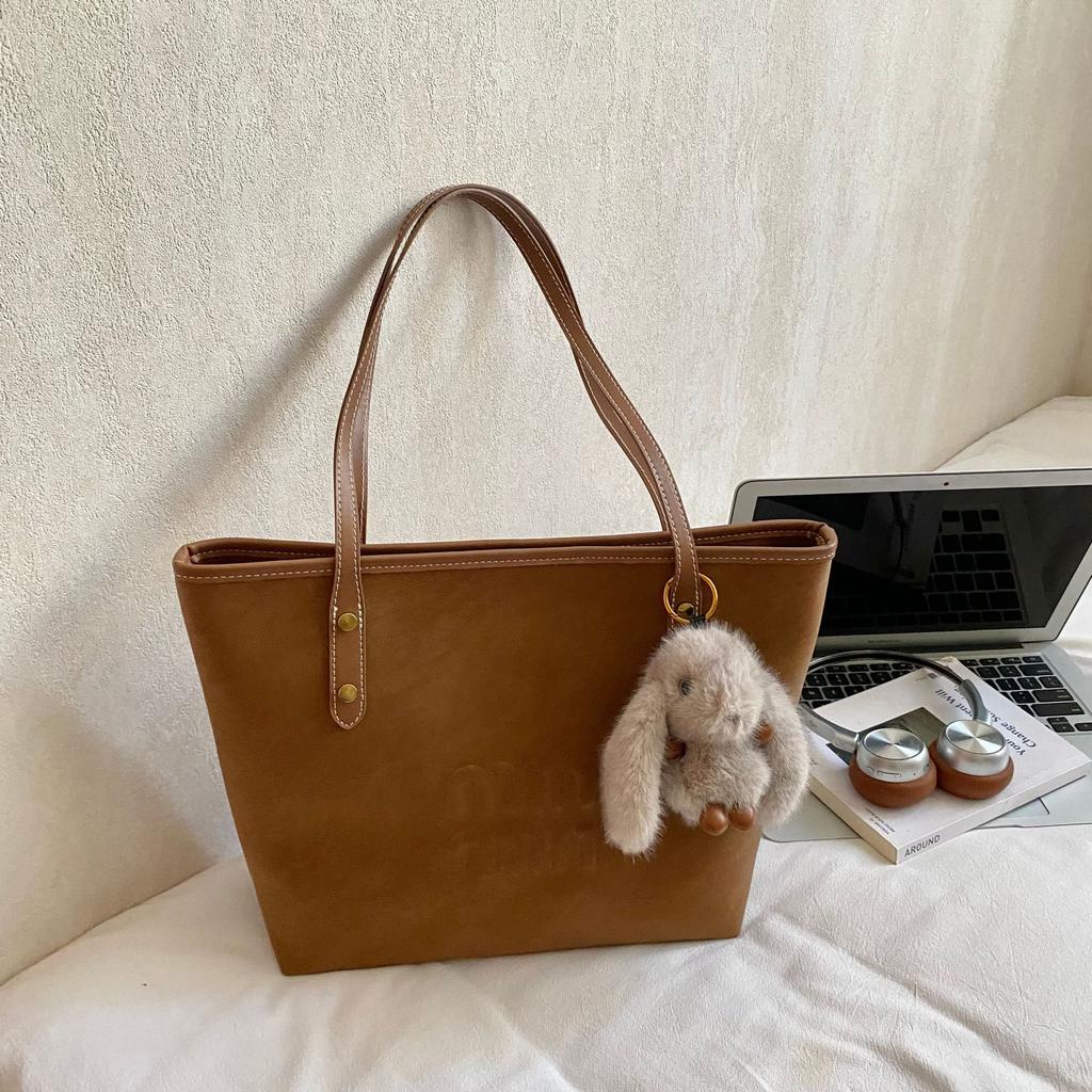 Large-capacity Tote Bag, Stylish and Retro Underarm Bag, Light Luxury Coin Purse