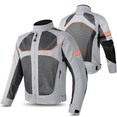 Veste Moto Homme Respirante Protection Manteau Moto Rider