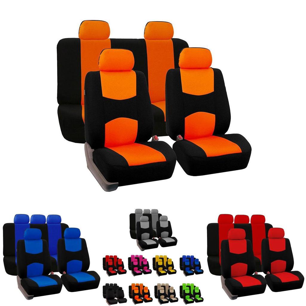 Luxusní univerzální potahy na autosedačky pro sedan, nákladní vůz, dodávku. Pohodlné a stylové. 12 barev.