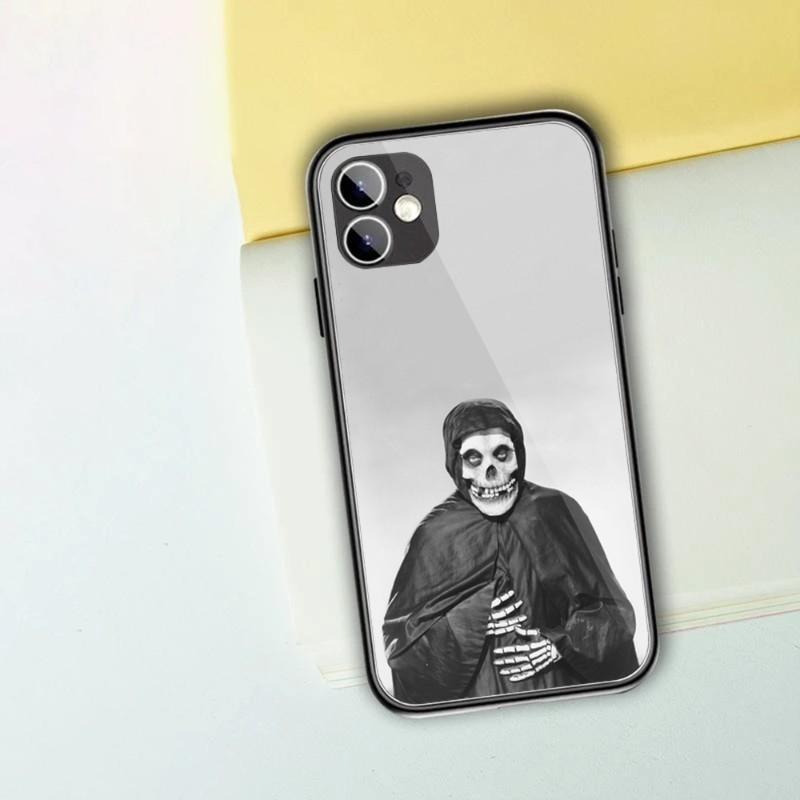 Cool Misfits Glenn Danzig Phone Case For IPhone 14 13 12 11 XS X 8 7 6 Plus Mini Pro Max SE 2022 Black PC TPU Glass Phone Cover