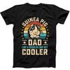 Best Guinea Dad Ever Like a Regular Dad Lover Meme Funny Gift Black T Shirt 250