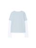 Leusejiem Half Layered Long Sleeve T-Shirt - 3 Colors