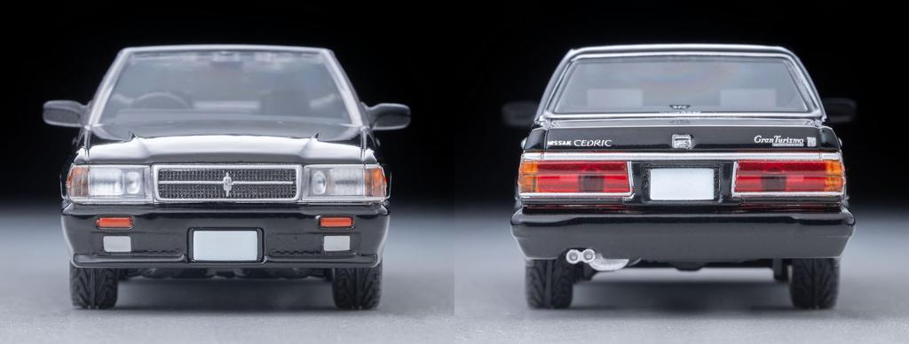 TOMYTEC Tomica Limited Vintage Neo 1/64 Scale LV-N368a Nissan Cedric HT V20 Twin Cam Turbo Gran Turismo Black SV 1990 Model (Finished Model) 337881