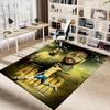 Brazilian Football Legend Carpet For Playroom Bedroom Living Room Sofa Home Decorkids Game Area Rug Nonslip Floor Mat