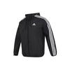 Adidas Free Shipping With AdiClub Essentials Woven 3 Stripes Windbreaker IB0378