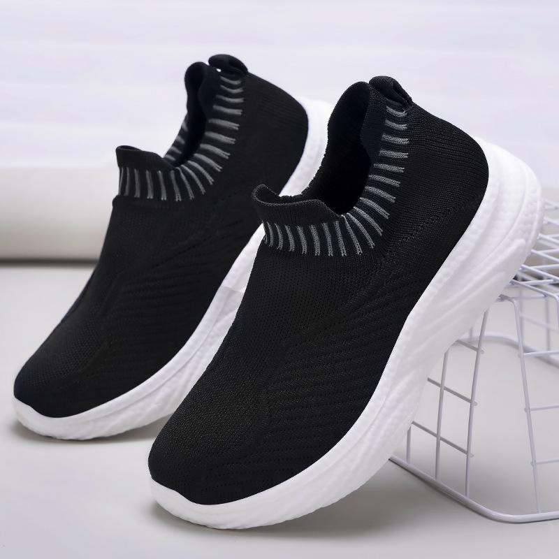 Neue Damen Premium Freizeit-Sneaker - Ein Fußbügel Keine müden Füße Atmungsaktiv Fußgewölbeunterstützung Bequem Mode Rutschfest Dämpfende Schuhe