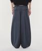 Gicheol Minimal Balloon Slacks (Charcoal)