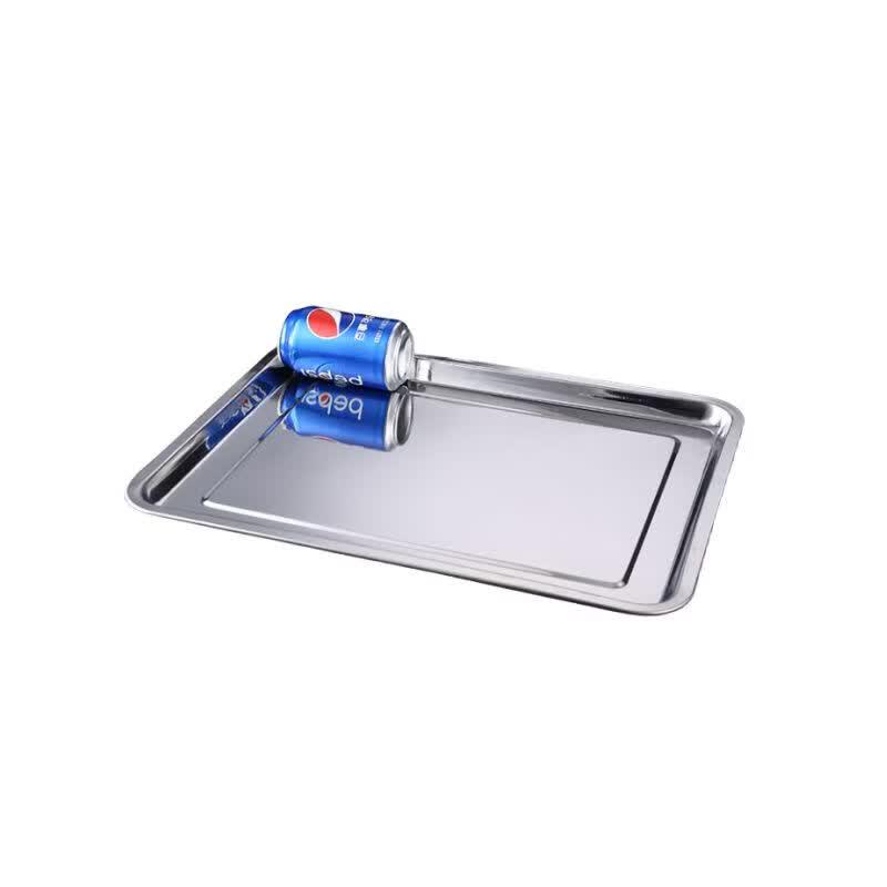 201 Stainless Steel Perforated Shallow Rectangular Drain & Display Tray