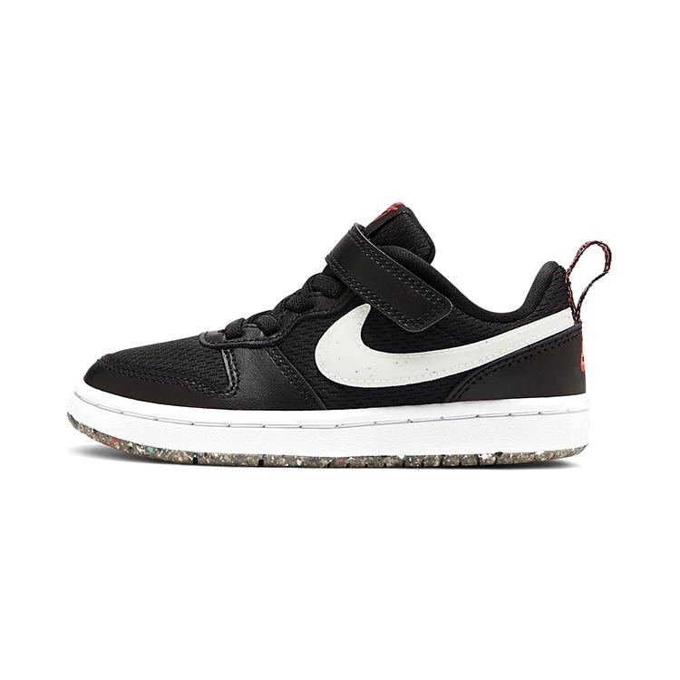 Nike Court Borough Low 2 SE Black White GS CZ7153-001 28