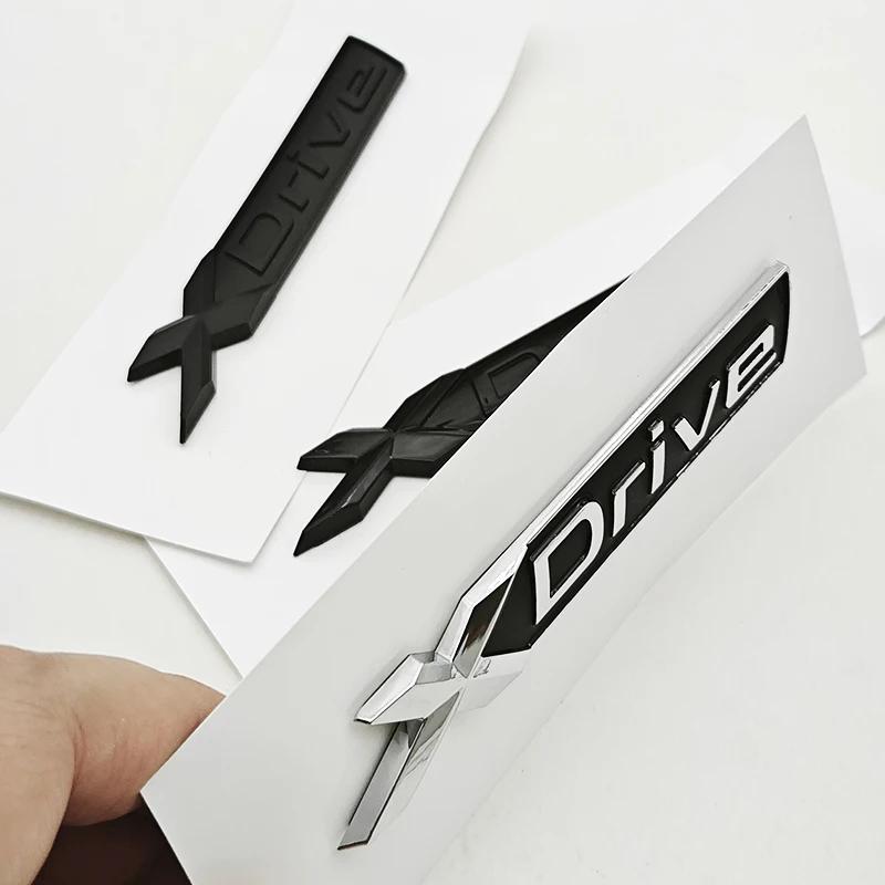 NEW 3D ABS Car Sticker Logo Xdrive Emblem Trunk Badge Nameplate X Drive For BMW Xdrive 320d 320i 530d 525d E60 G20 Accessories PS9