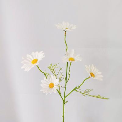 White Daisies Artificial Flowers Long Branch Bouquet Family Party Wedding Decoration DIY Bridal Silk Artificial Flower