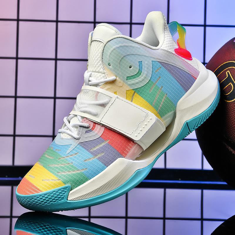 

Новые молодежные низкие спортивные кроссовки, одинаковые для мужчин и женщин, весенние и летние сетчатые дышащие модные универсальные трендовые баскетбольные кроссовки 45