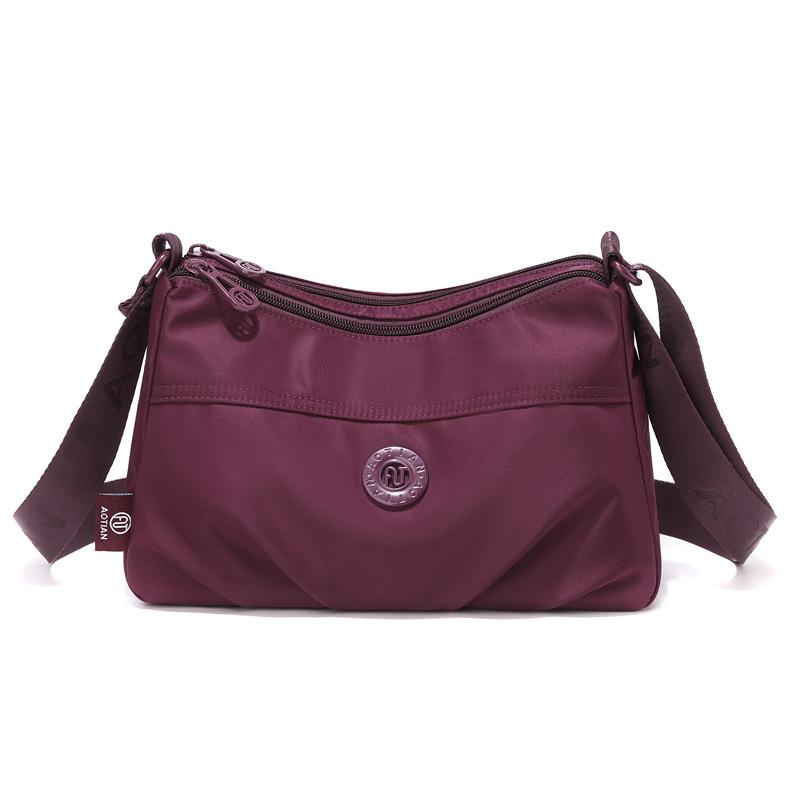 Women Lightweight Nylon Crossbody Bag Casual Shoulder Handbag Travel Purse