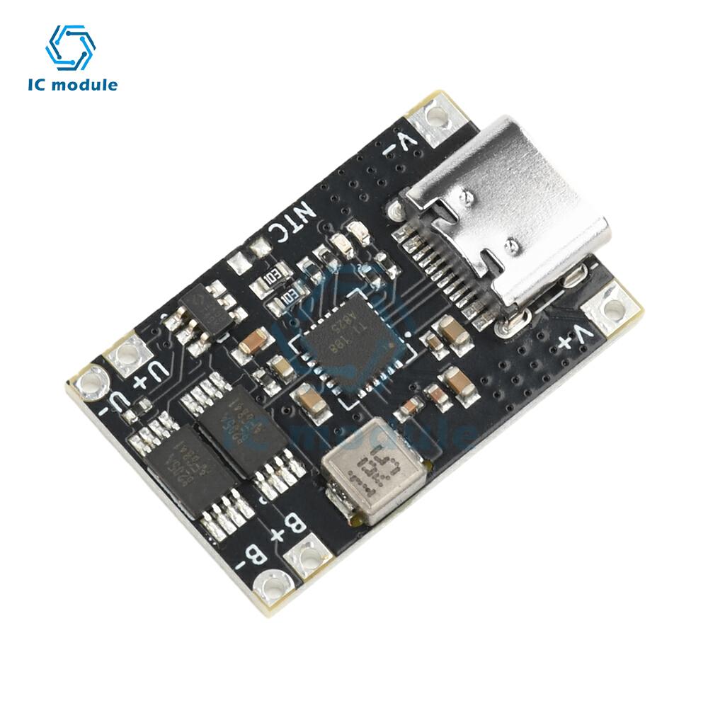 5V 3A Step-Down Power Supply Charging Module DC 4.5-12V TYPE-C USB Lithium LiPo Battery Charger Protection Circuit Board