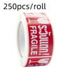 250Pcs Fragile Warning Sticker Roll Handle With Care Keep Shipping Express Label Useful Tag