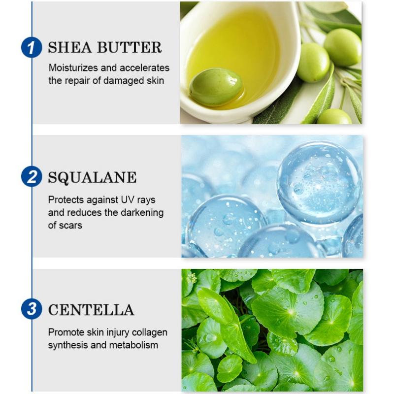 Fjerning av arr Hjelper mot gamle og nye arr for kirurgisk for ansikt og kropp