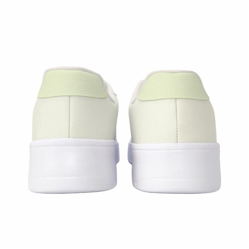 Li Ning Floating Boat Lime Milk Puff, Moon's Beginning Synthetic Leather Low top Skateboard Shoes Unisex AGCS420-6(Team2095-)