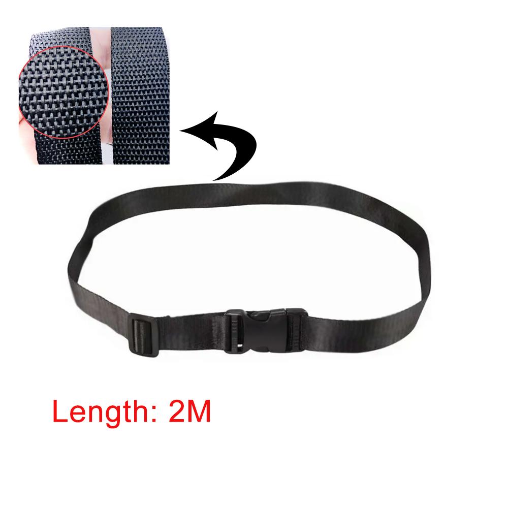 1PC Nylon 2.5cm Sternum Harness Fixed Belt Strap+Dual Release Adjustable Buckle Outdoor Camping Tactical Backpack Accessories