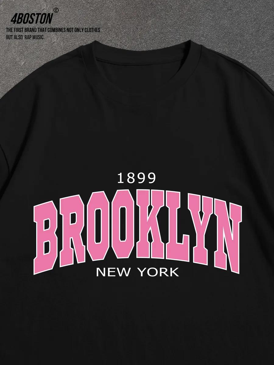 Oversized Y2K Wolf of Wall Street print T-shirt S