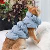 Orange Cat Down Jacket with Traction Buckle Winter Warm Pet Clothes for Cats Gotas Kitten Sphynx Coats Clothing Vetement Chat