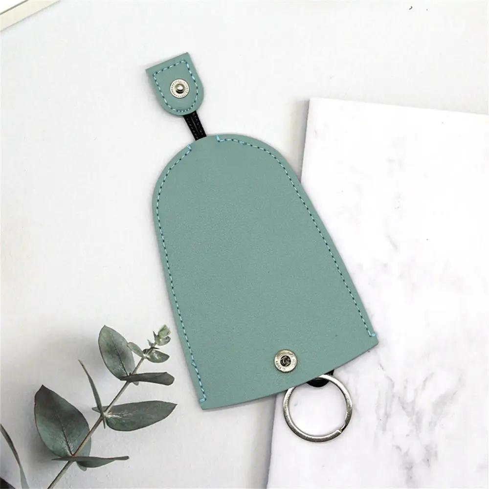 Portable Waterproof Car Key Bag Auto Universal Solid Color PU Leather Case Zipper Multi-function Coin Purse Key Protective Cover