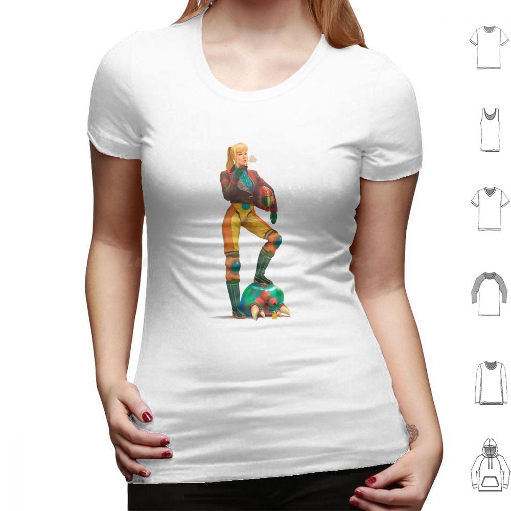 Metroid T-Shirt Herren Damen Kinder   Samus Metroid Spiel Videospiel Retro Zähes Küken Samus Aran Damen Stark Dread Weltraum-Pirat