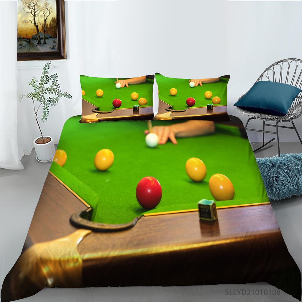 Source Bedding Two Or Three-Piece Set, Sports Wind 3D Digital Printing Polyester Fabric