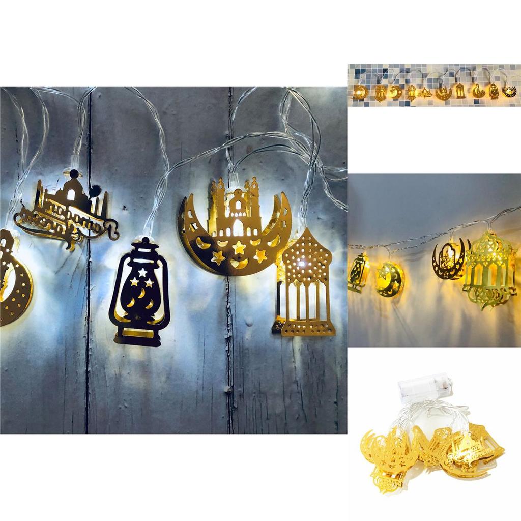 Exquisite Eid Mubarak Ramadan Led Fairy String Light For Festive Home Decor