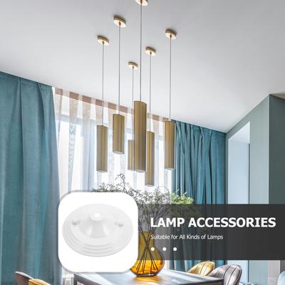 Vintage Ceiling Light Cover Plate Iron Mounting Base for Pendant Lights Easy Installation Home Office Commercial Use Lamp