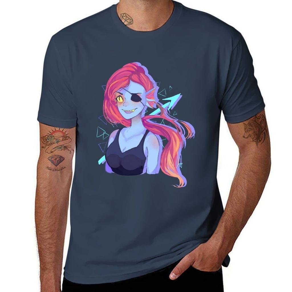 Undyne Tshirt Work Duty Casual Tshirt