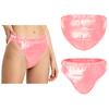 Women Leakproof Diaper Cover Underwear Adjustable Button Briefs Elastic Waist Padded Panties for Special Needs Comfort Care