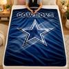 Flannel BlanketDallas Cowboys Warm Soft Throw Blanket for Indoor Sofa Bed Living Room Use