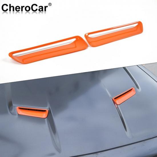 Декоративная накладка на воздухозаборник вентиляционного отверстия капота для Dodge Challenger 2015+