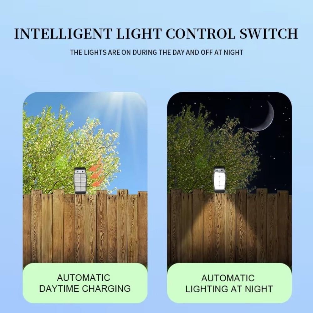 Motion Sensor Solar Clip-on Lamp Solar Powered Garden Wall Light Solar Garden Lights  Garden Decor