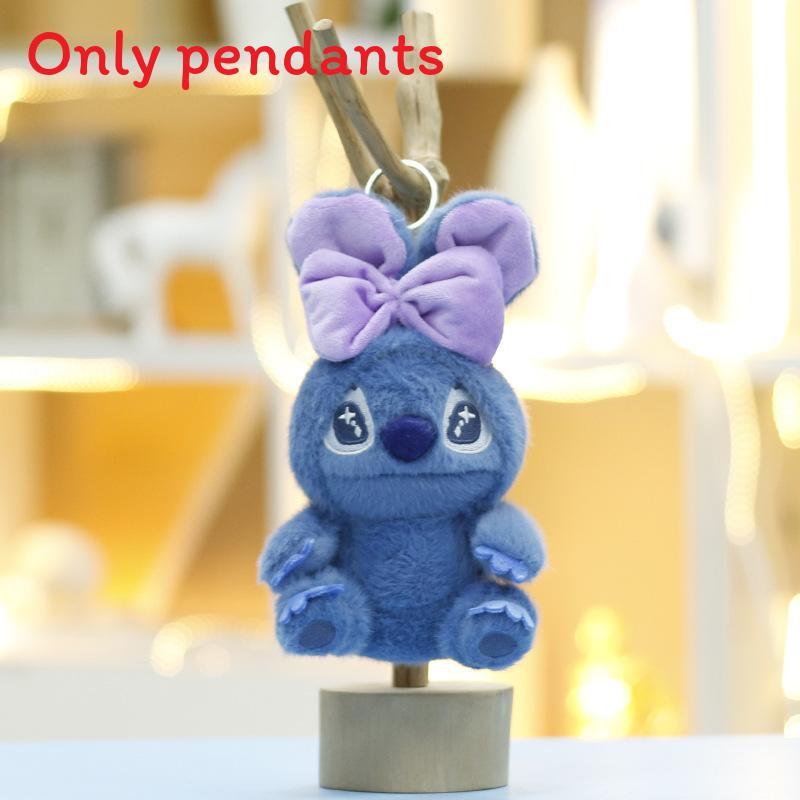 Pendant Plush Soft With Bow Decoration And Embroidery Design Gift For