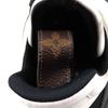 Great LOUIS VUITTON High cut sneakers Black White Women 35.5 Used