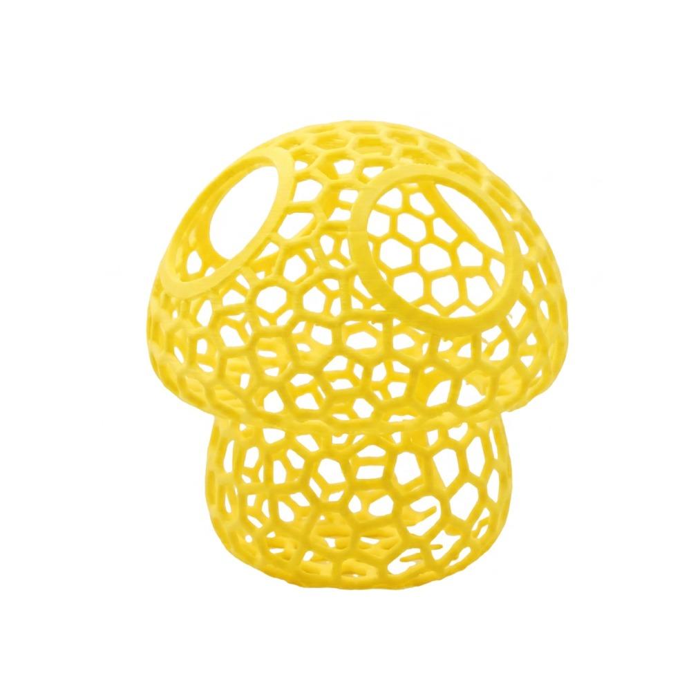 Hollow Out Aquarium Cave Shelter 3D Printed Betta House Fish Shrimp Hideout Shelter Breeding Nest Style A Yellow