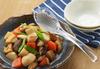 Yoshikawa Delicious Colorful Vegetables Clear Spoon with Total Dishwasher SJ3474 Easy-to-Scoop Holes, Large, 24.5cm Length, Safe, Tsubame-Sanjo,
