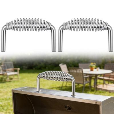 Edelstahl-Federgriff für BBQ-Grills Robuster Schweiß-Ersatzgriff Rostbeständig