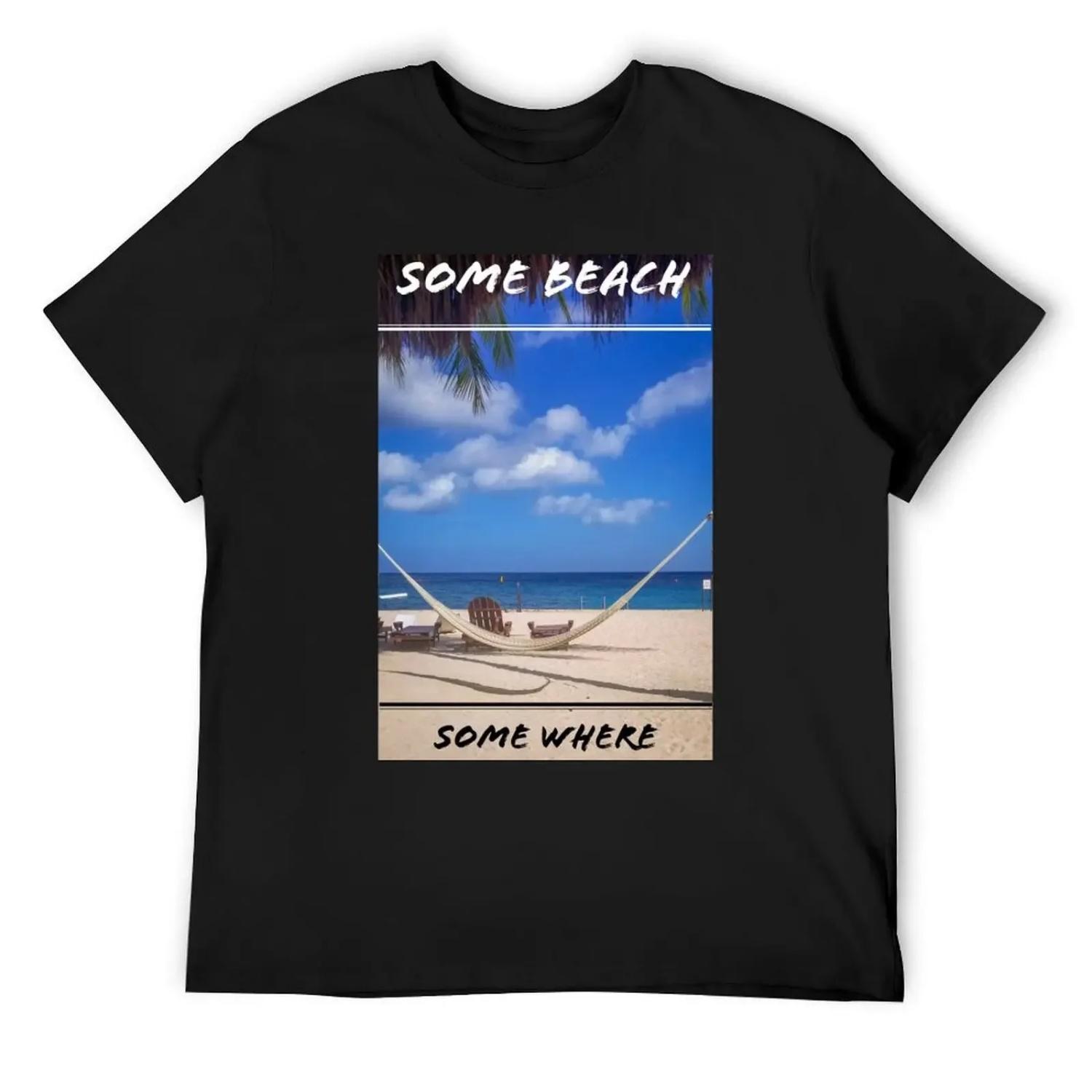 Beach T-Shirt tops Personalized t-shirt custom t-shirts shirts graphic tee men S
