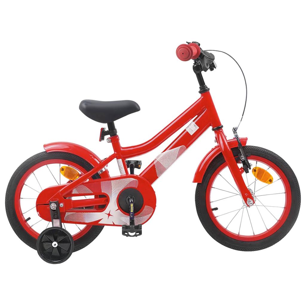 Kids  Bicycle 16 Inch for Ages 4 6 Red