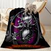 Christmas Nightmare Blanket Ultra-Soft Great for Bedding Couch Bed for All Seasons Playful Design Ideal Gift for Friends Family Couples Picnic