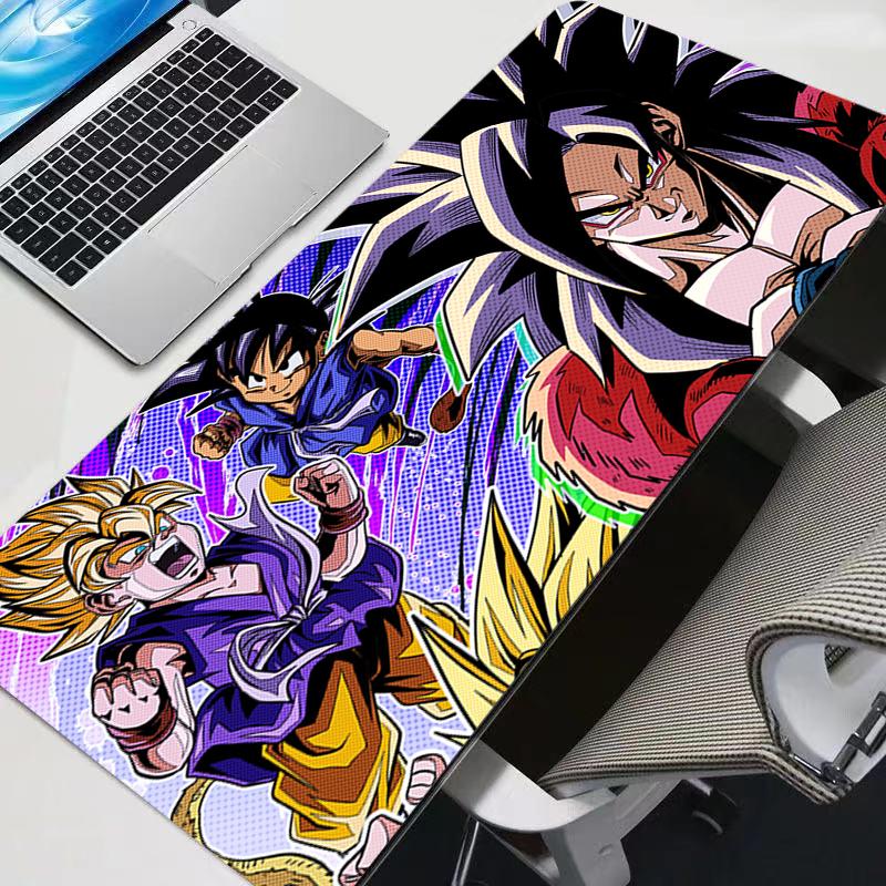 New Mouse mat Gaming Keyboard Rug Laptop Japan Cool Anime Mouse Pad XXL Black DBZ Dragon Ball Desk Mat PC Gamer Carpet Mousepad
