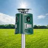 Ultrasonic Animal Repeller Pest Animal Repellent 360 Degree Solar Cat Deterrent IP44 Waterproof 5 Modes for Dog Cat Bird Rabbit