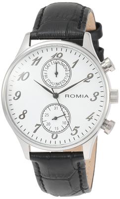 Romia RM-621MW Men's Watch, Officially Imported, Black