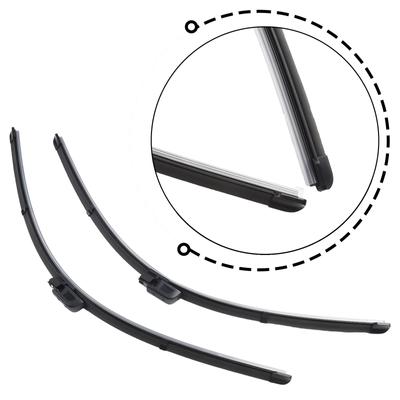Schwarz 3W1955425D Gtc & Flying Spur Modelle Ab (2004 - 2018 Scheibenwischerblatt-Set Nagelneu Professionell 2 Stück