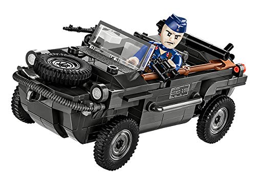 Cobi Historical Collection #2403 Schwimmwagen Type 166 (WWII German Army) [Military Block - COBI Official Japan Distributor]