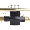 Trumpet Valves Guard, PU Leather Trumpet Protective Cover Sleeve, Professional Trumpet Valves Guard Cover for Beginners, Black